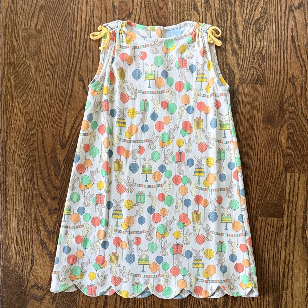 Colorful Balloon Print Dress